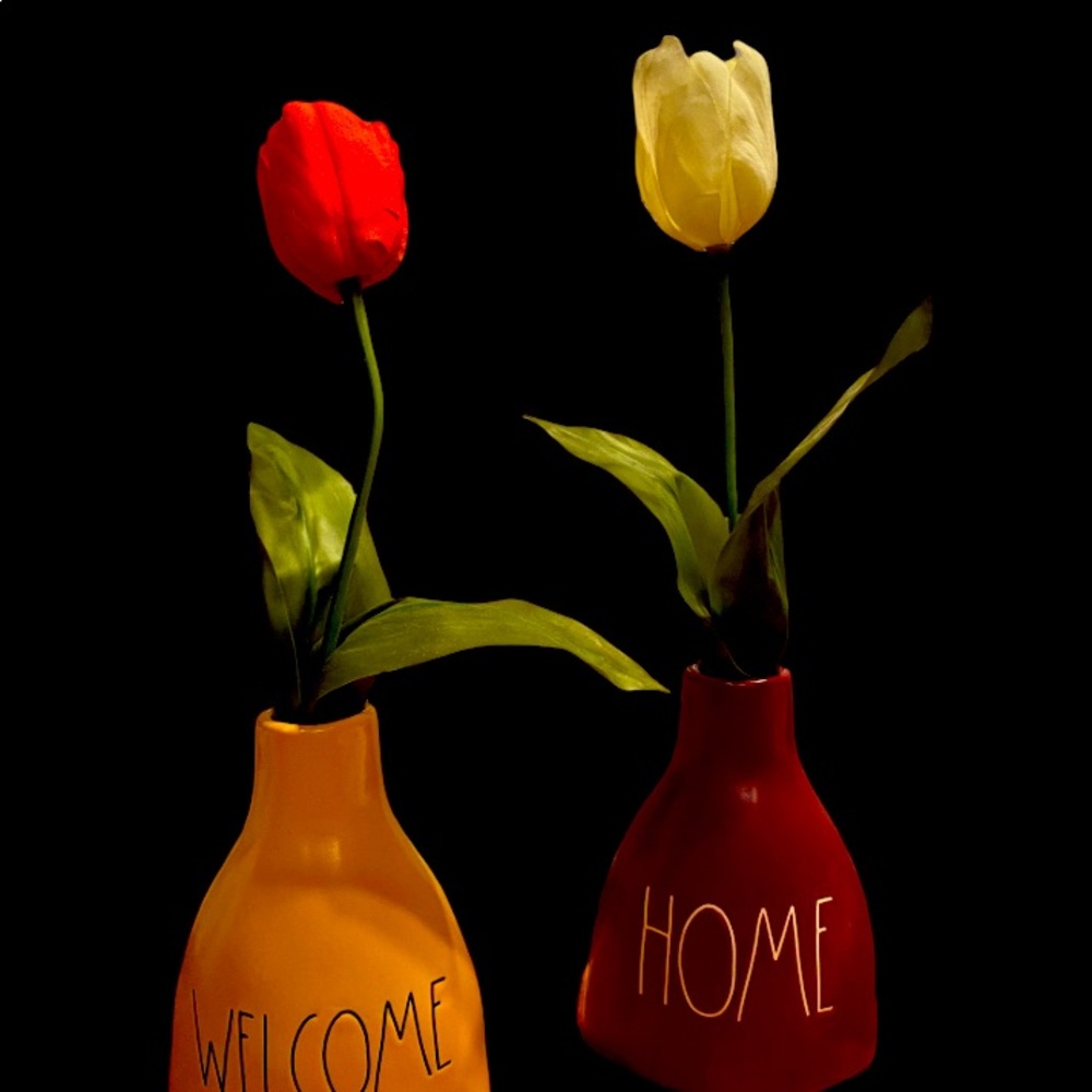 Rae Dunn Flower Bud vases